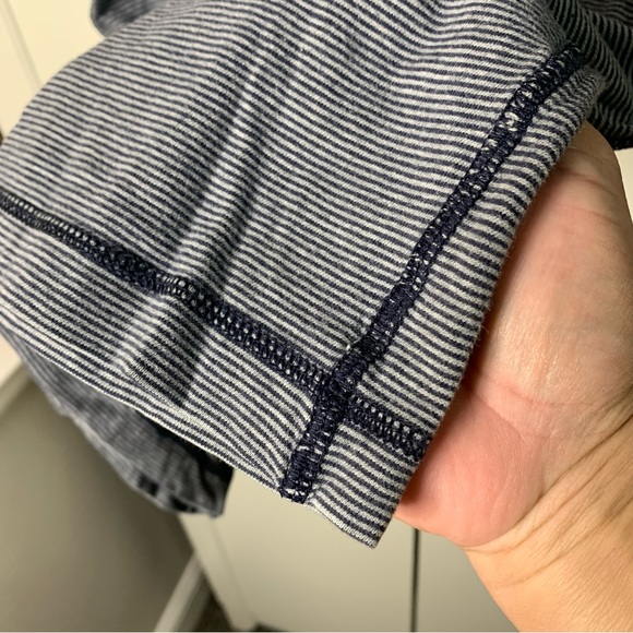 Abercrombie & Fitch Muscle Fit V-Neck Striped Shirt - Picture 10 of 15